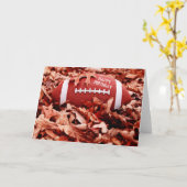 ハッピーバースデーサッカーカード カード (黄色い花)