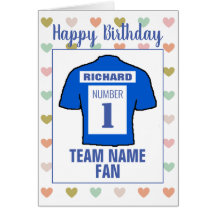 ハッピーバースデーサッカーファン