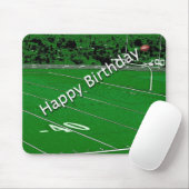 ハッピーバースデーサッカーファン マウスパッド (マウス)