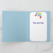 ハッピーバースデーサブルコルギ カード (内部)