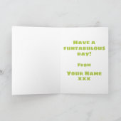 ハッピーバースデーサボテン シーズンカード (内部)