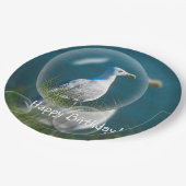 ハッピーバースデーサマーシーガル ペーパープレート (アングル)