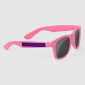 ハッピーバースデーサングラス（パープル&ピンク） サングラス (右)