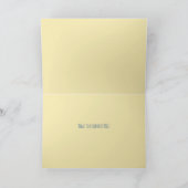 ハッピーバースデーサンシャインビューティフルトレンディー かわいらし カード (内部)