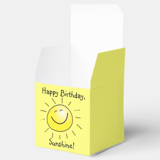 ハッピーバースデーサンシャイン! フェイバーボックス (オープン)