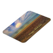 ハッピーバースデーサンセットビーチ マグネット (左側)