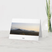 ハッピーバースデーサンタフェヒルズ カード (裏面)