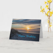 ハッピーバースデーサンライズ カード (黄色い花)