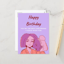 ハッピーバースデーザガールフレンド最高の