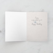 ハッピーバースデーザビッグ40 カード (内部)