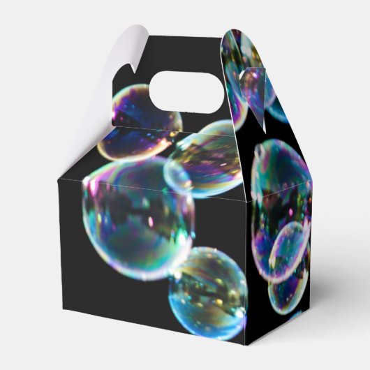 ハッピーバースデーシャボン玉名前をカスタムする フェイバーボックス (裏面サイド)