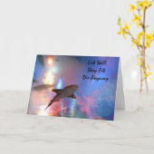 ハッピーバースデーシャークユーモア カード (黄色い花)