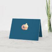 ハッピーバースデーシンプルの友だち向け最高のカードギフト 招待状 (裏面)