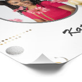 ハッピーバースデーシンプルカスタムフォトギフト フォトプリント            (角)