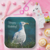 ハッピーバースデーシーガル ペーパープレート (パーティー)