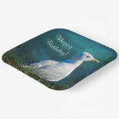 ハッピーバースデーシーガル ペーパープレート (傾斜あり)