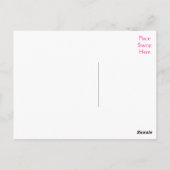 ハッピーバースデーシーズー（犬）都子犬はがき ポストカード (裏面)