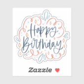 ハッピーバースデーシール シール (シート)