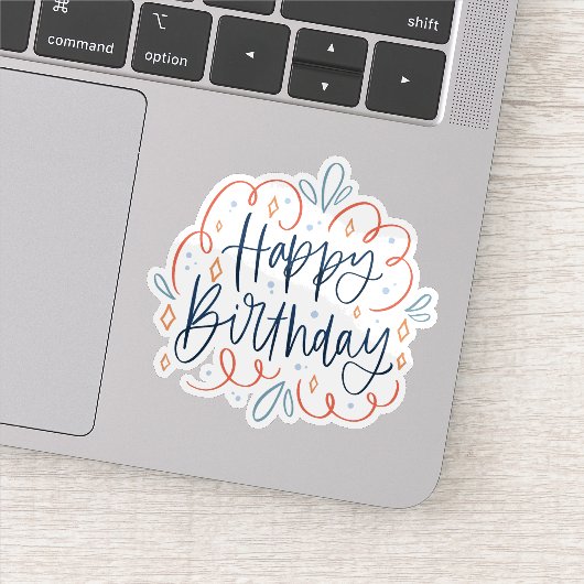 ハッピーバースデーシール シール (詳細)