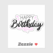 ハッピーバースデーシール シール (シート)