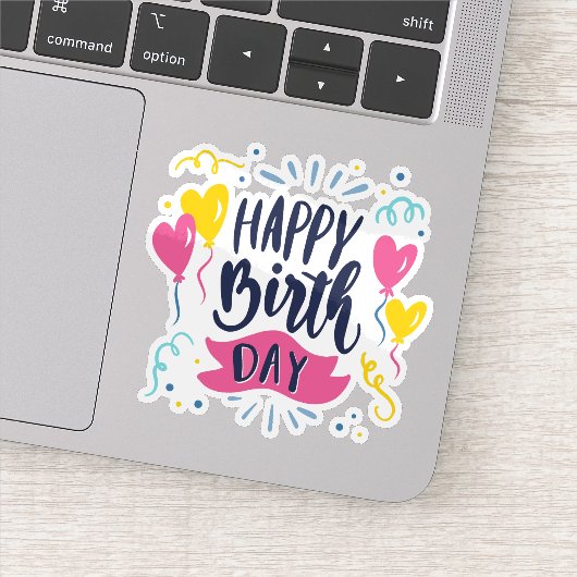 ハッピーバースデーシール シール (詳細)