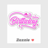 ハッピーバースデーシール シール (シート)