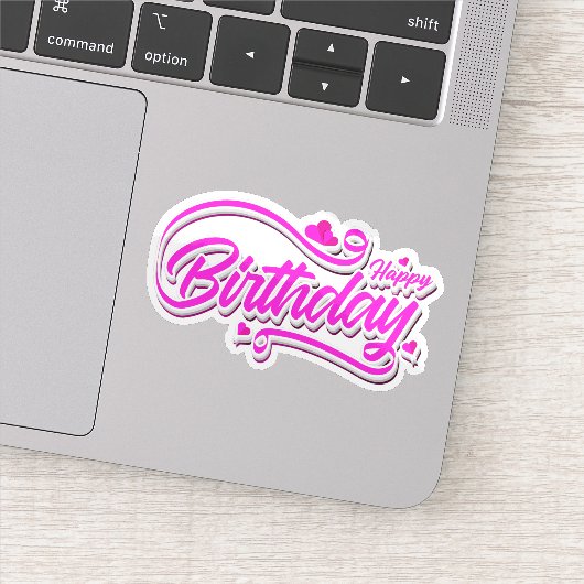 ハッピーバースデーシール シール (詳細)