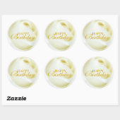 ハッピーバースデーシール ラウンドシール (シート)