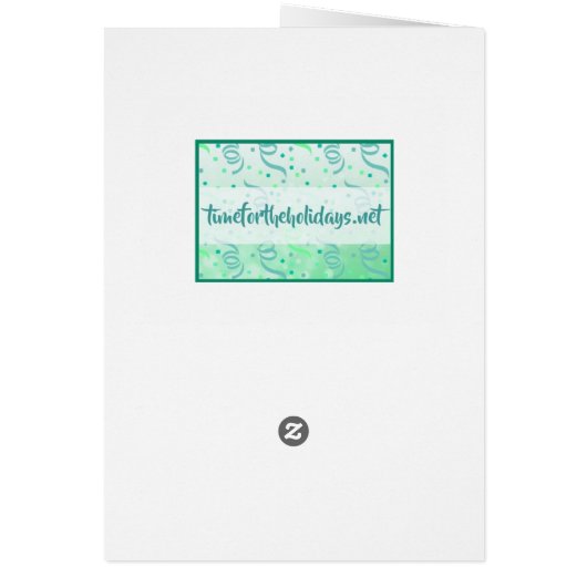 ハッピーバースデージェミニの友人または家族 (裏面)