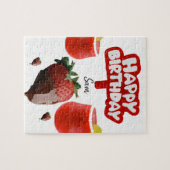 ハッピーバースデージグソーパズルイチゴ ジグソーパズル (横)