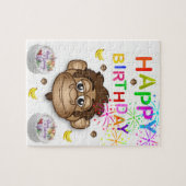 ハッピーバースデージグソーパズルサル ジグソーパズル (横)