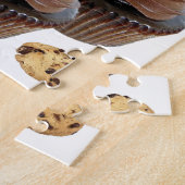 ハッピーバースデージグソーパズルチョコレートカップケーキ ジグソーパズル (側面)