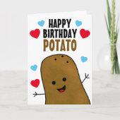 ハッピーバースデージャガイモ カード (正面)
