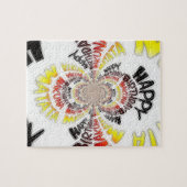 ハッピーバースデージャストハクナマタタギフトデザインアート ジグソーパズル (横)