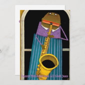 ハッピーバースデージャズカード シーズンカード (正面/裏面)