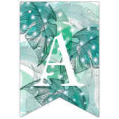 ハッピーバースデージャングル動物 バンティングフラッグ (第3の旗)