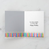 ハッピーバースデージャーマンシェパード カード (内部)