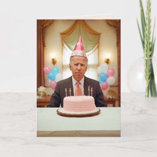 ハッピーバースデージョー 招待状 (正面)