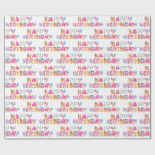 ハッピーバースデースイーツ ラッピングペーパー (フラット)