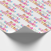 ハッピーバースデースイーツ ラッピングペーパー (角)