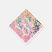 ハッピーバースデースウィートアートパーティーナプキン スタンダードカクテルナプキン (角)