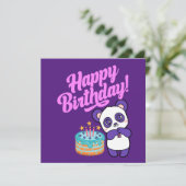 ハッピーバースデースウィートパープルパンダ (スタンド正面)