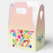 ハッピーバースデースウィート16ゲーブルビーフボックス フェイバーボックス (オープン)