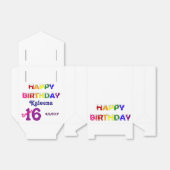 ハッピーバースデースウィート16 フェイバーボックス (折り畳みなし)