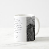 ハッピーバースデースクリプトフォトベビームーム誕生日ギフト コーヒーマグカップ (正面右)