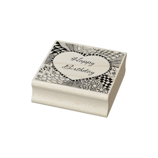 ハッピーバースデースタンプ ラバースタンプ (スタンプ)