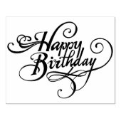 ハッピーバースデースタンプ ラバースタンプ (インプリント)