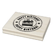 ハッピーバースデースタンプ ラバースタンプ (スタンプ)