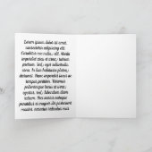 ハッピーバースデースティレットバラ専用およびExt Pic カード (内部)