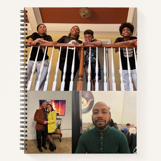 ハッピーバースデーステファン ノートブック (正面)